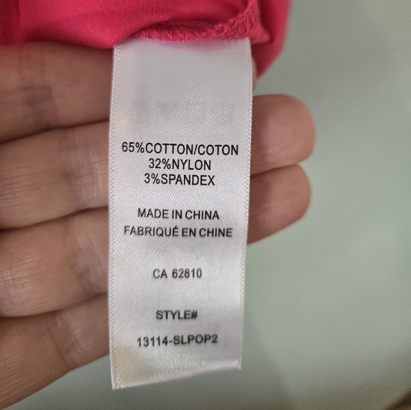 RICKI'S  Sleeveless Fitted Collar Shirt - Picture 4 of 5